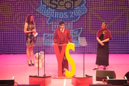 FOR SUNDAY MAIL Community award winner: Michael Gowan. Young Scot Awards 2015, Usher Hall, Edinburgh.. FEE PAYABLE FOR ALL INTERNET USE All money payable:- Mark Anderson Flat 2/2 Glasgow G41 3HG